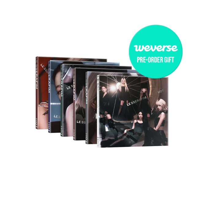 LE SSERAFIM - 5th Mini Album [HOT] (All Versions)-SQ0825135