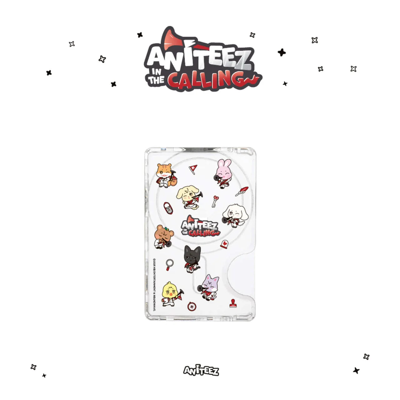 [ATEEZ x ANITEEZ in the CALLING] POP UP OFFICIAL MD - MagSafe ACRYLIC CARD CASE