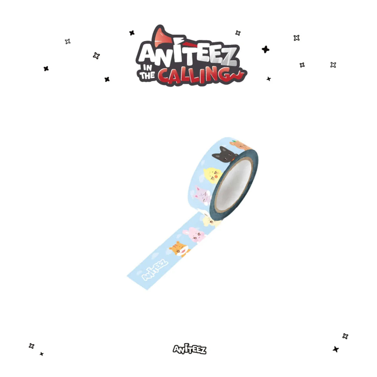 [ATEEZ x ANITEEZ in the CALLING] POP UP OFFICIAL MD - MASKING TAPE (Washi)