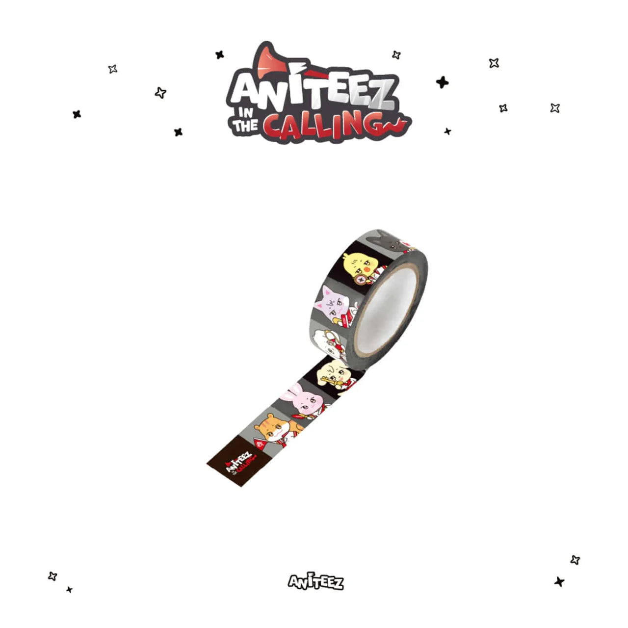 [ATEEZ x ANITEEZ in the CALLING] POP UP OFFICIAL MD - MASKING TAPE (Washi)