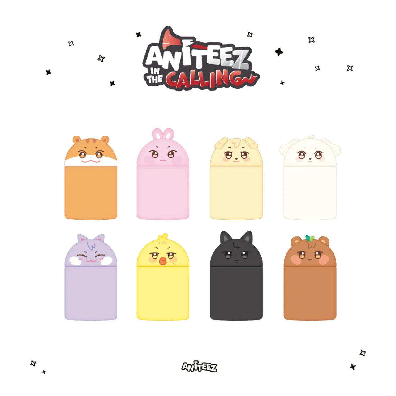 [ATEEZ x ANITEEZ in the CALLING] POP UP OFFICIAL MD - MINI DESK TRASH CAN
