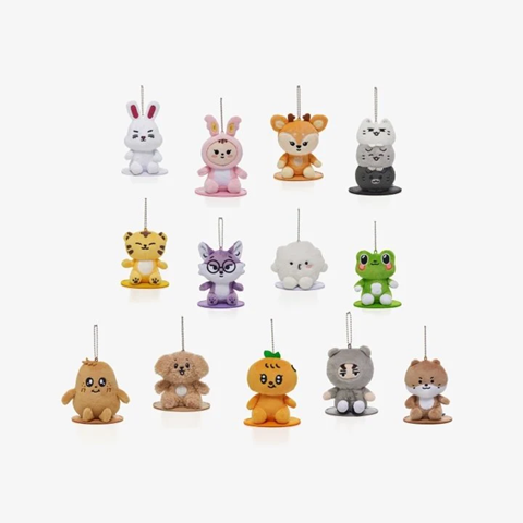 SEVENTEEN - MINITEEN OFFICIAL MD Magnet Plush Keyring – Rock Paper