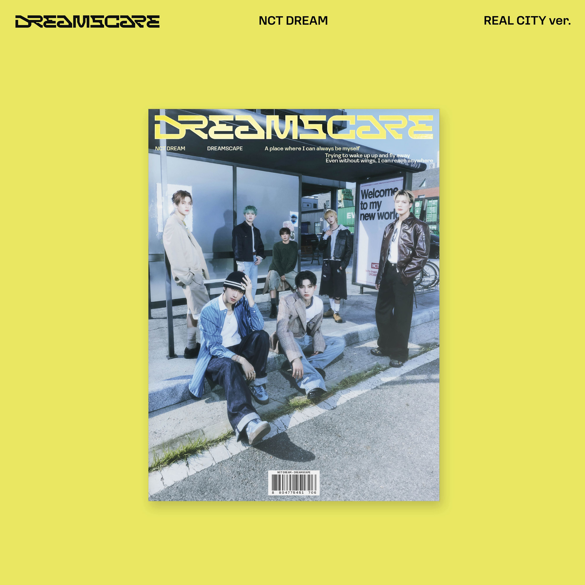 NCT DREAM - 4th Album [DREAMSCAPE] (REAL CITY Ver.) – Rock Paper
