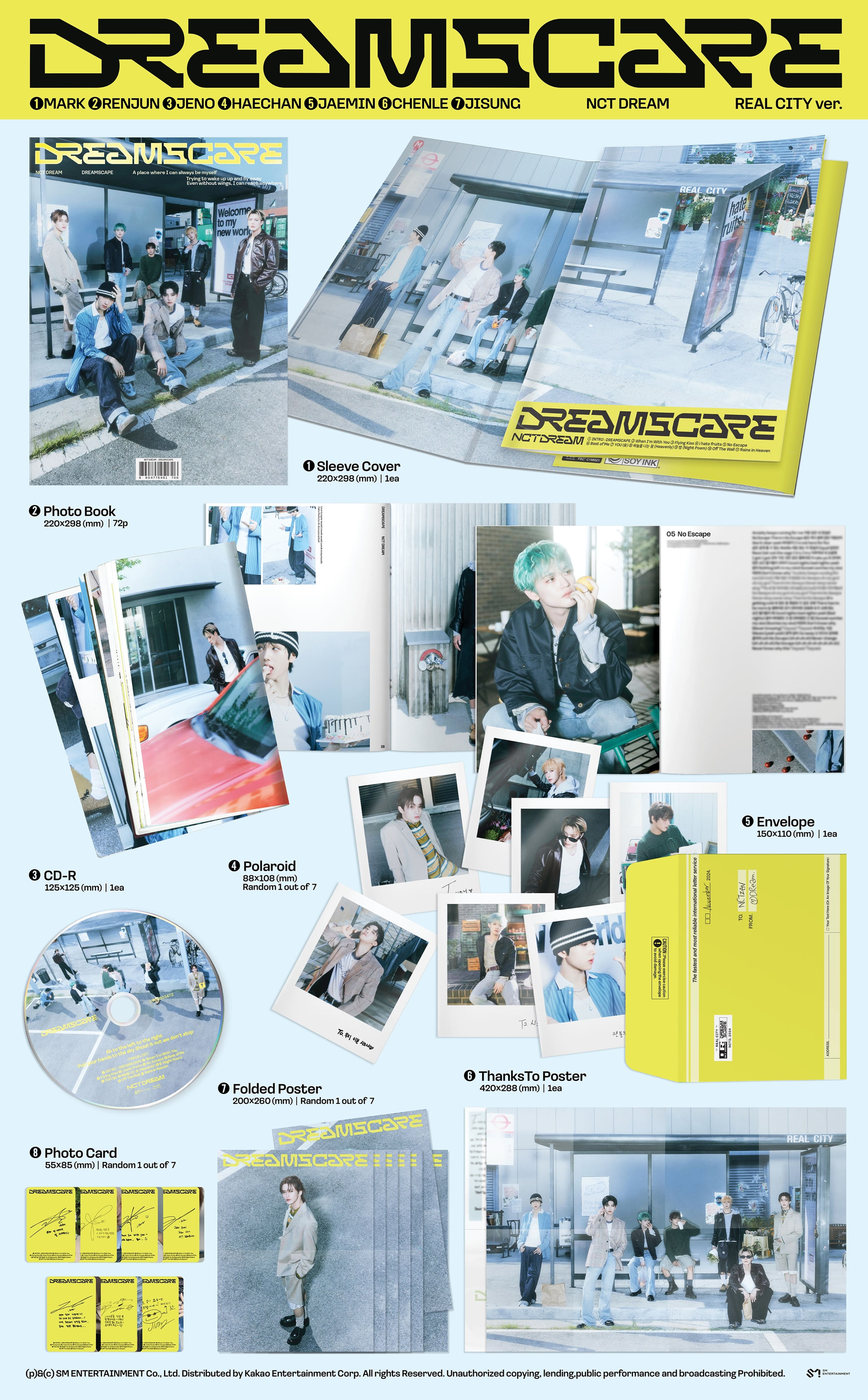 NCT DREAM - 4th Album [DREAMSCAPE] (REAL CITY Ver.)