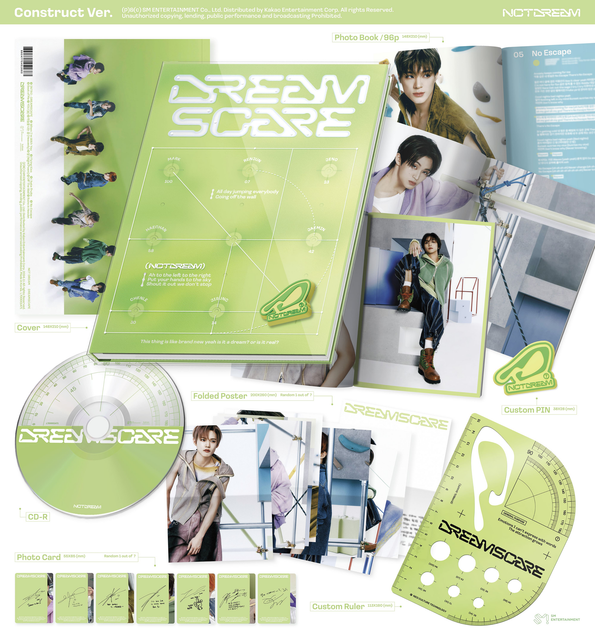 NCT DREAM - 4th Album [DREAMSCAPE] (CONSTRUCT Ver.)