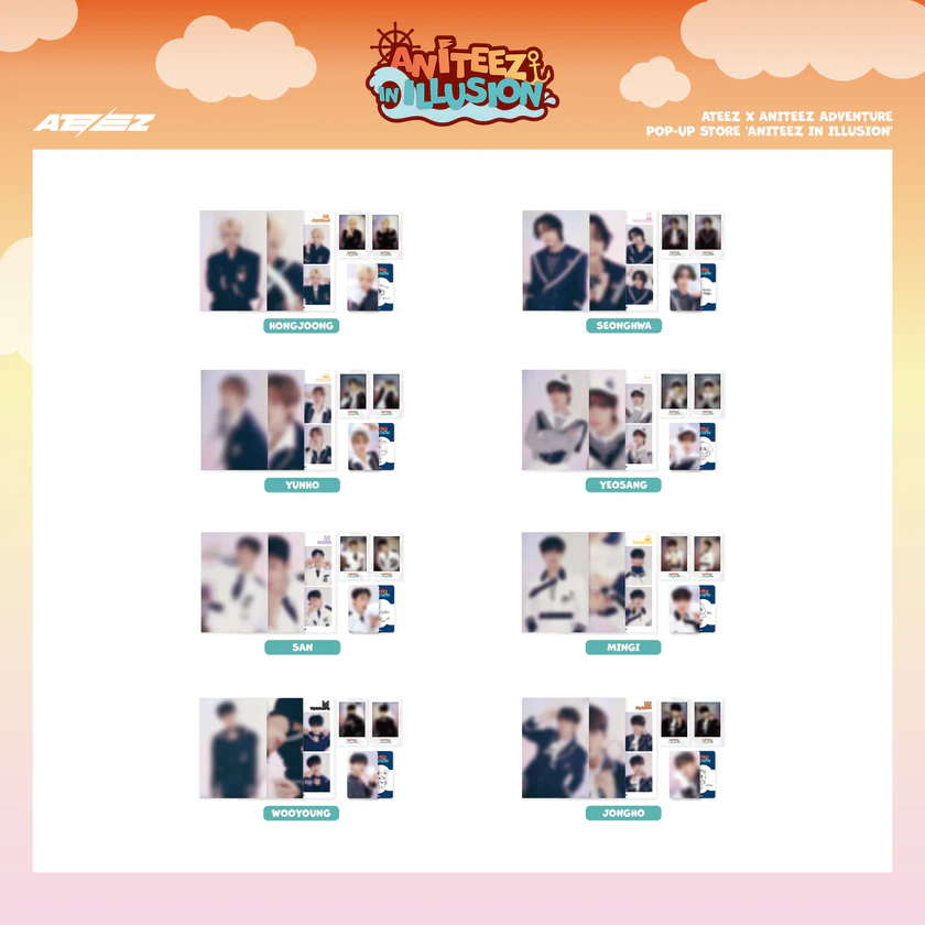 ATEEZ : ANITEEZ IN ILLUSION Goods - ANITEEZ Photo Package (All Members)-SQ5376062