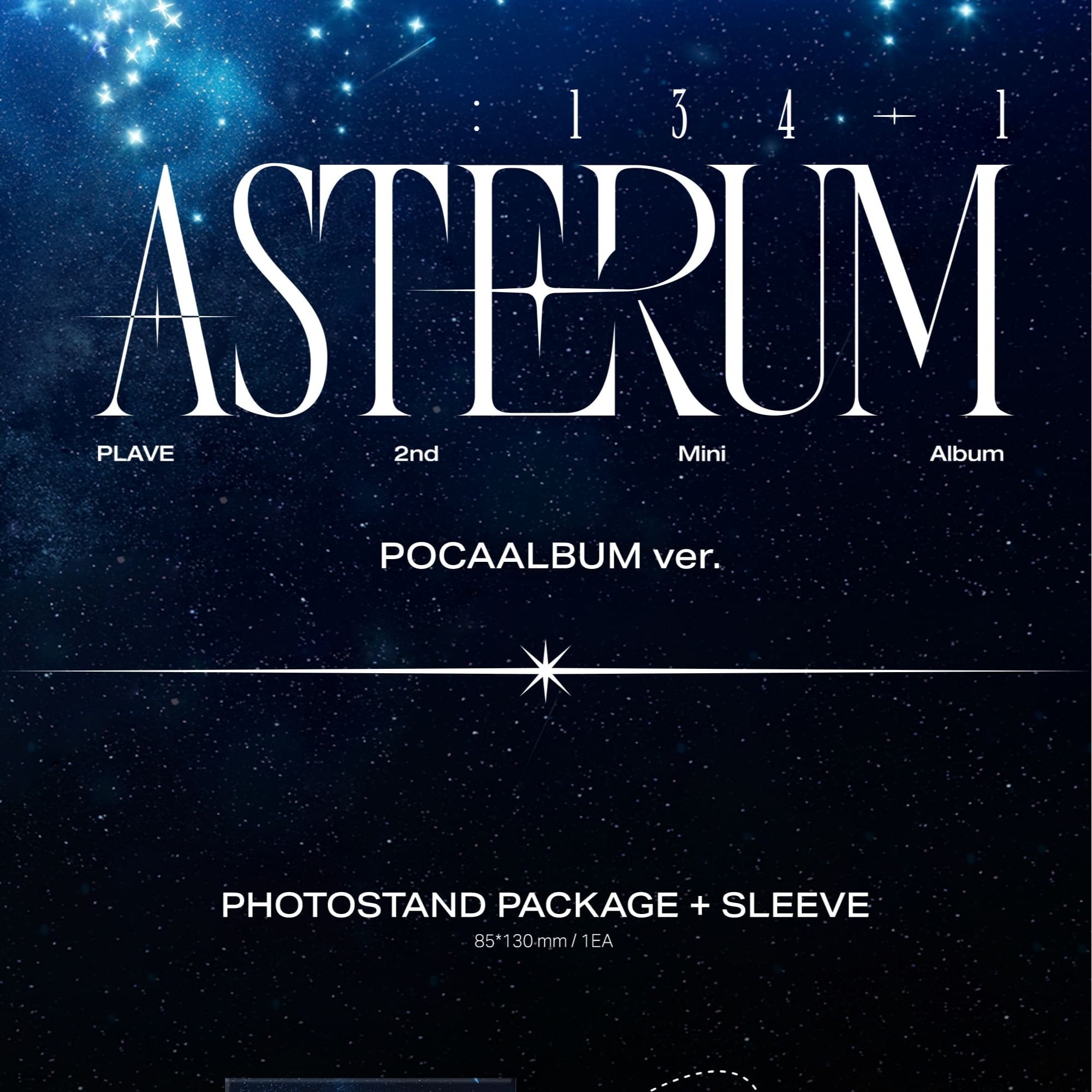 PLAVE - 1st Single Album [ASTERUM : 134-1] (Poca Album Version)