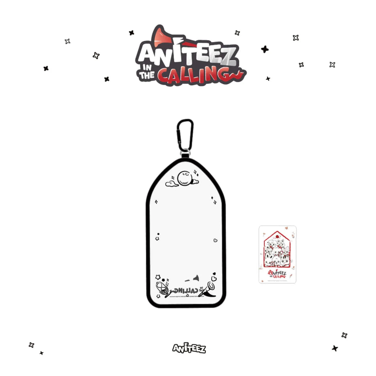 [ATEEZ x ANITEEZ in the CALLING] POP UP OFFICIAL MD - PVC DOLL POUCH