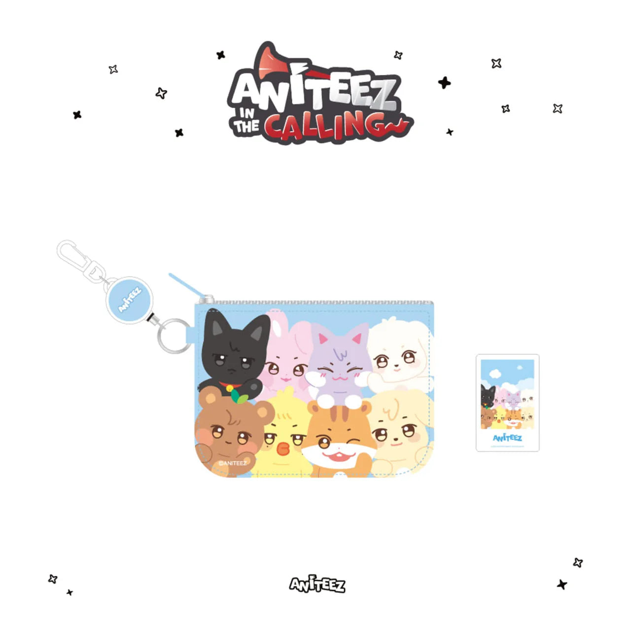 [ATEEZ x ANITEEZ in the CALLING] POP UP OFFICIAL MD - REEL PASS CASE