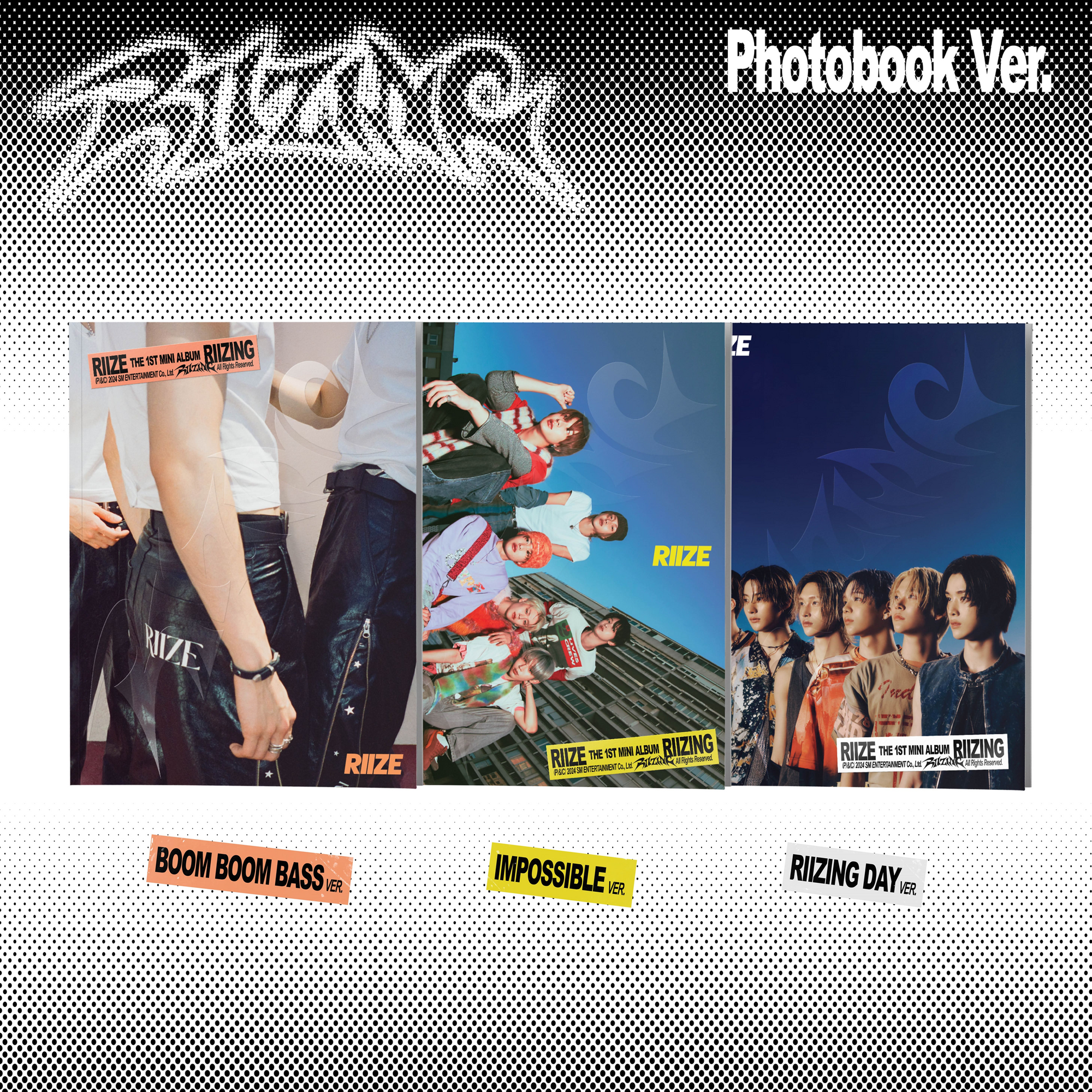 RIIZE - 1st Mini Album [RIIZING] (Photobook Ver.)-SQ9036910