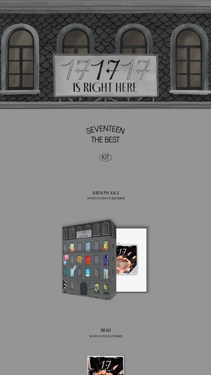 SEVENTEEN - [17 IS RIGHT HERE] SEVENTEEN The Best Album (KiT Ver)