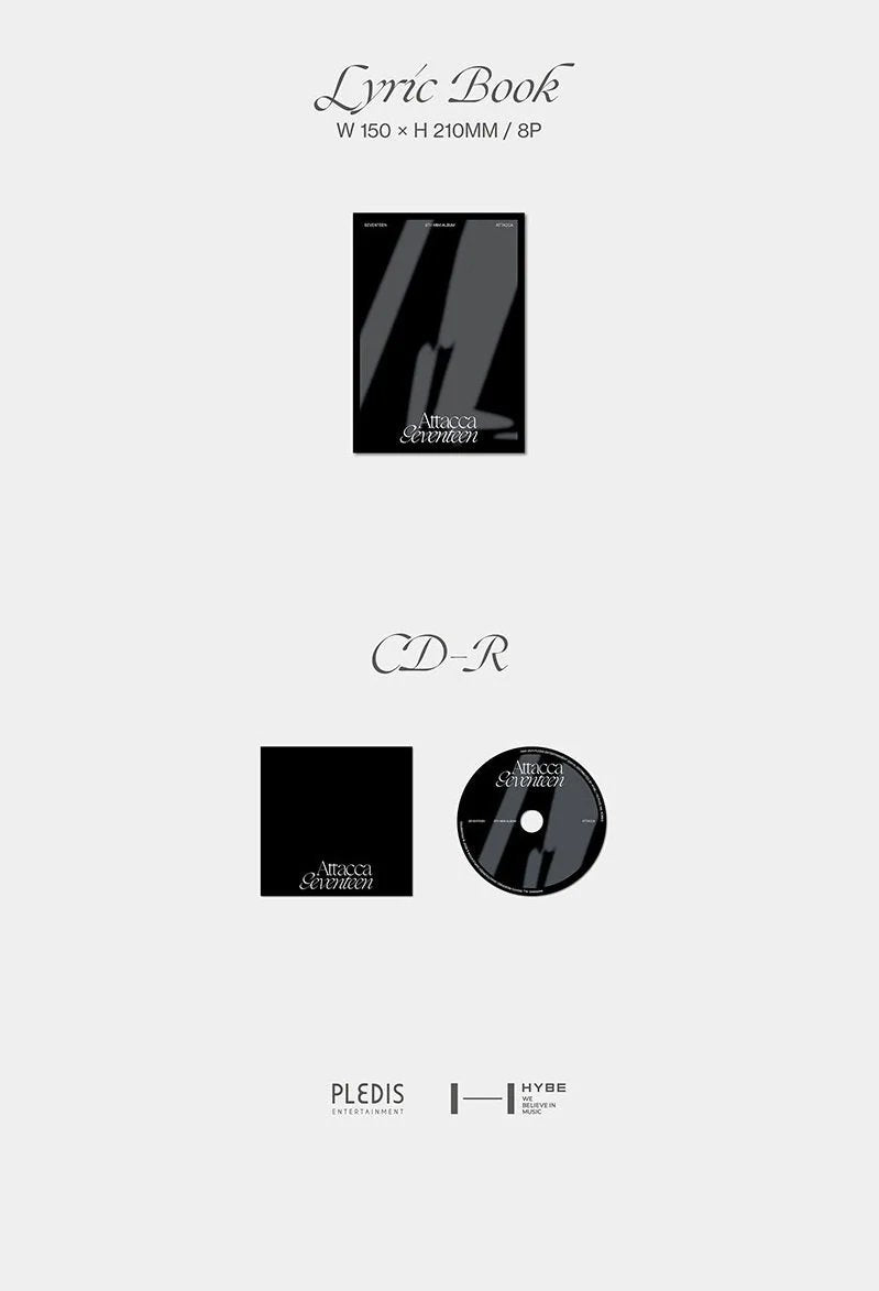 [SEVENTEEN] 9th Mini Album - ATTACCA (CARAT Ver)