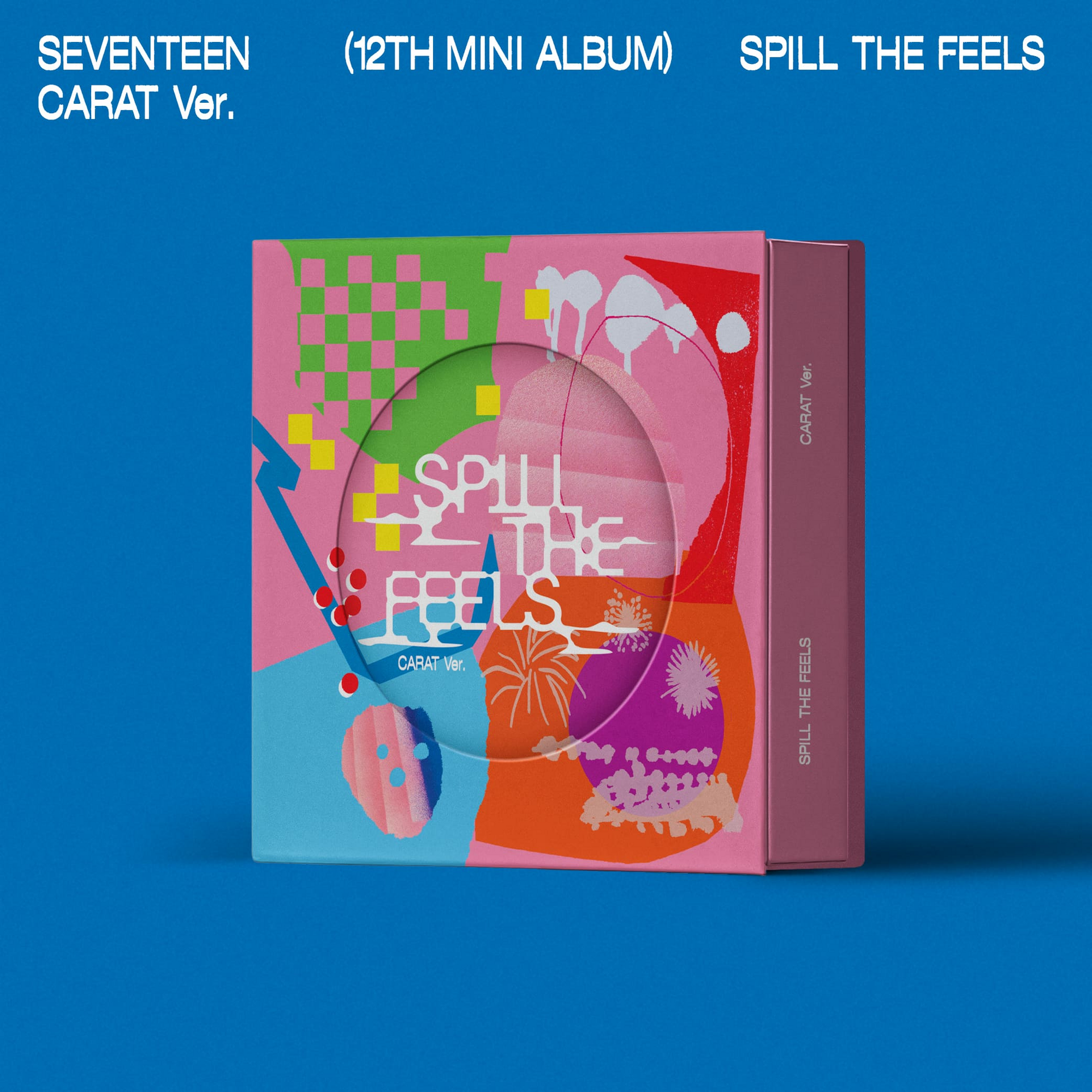 [SEVENTEEN] 12th Mini Album [SPILL THE FEELS] (CARAT VER)-SQ1987573