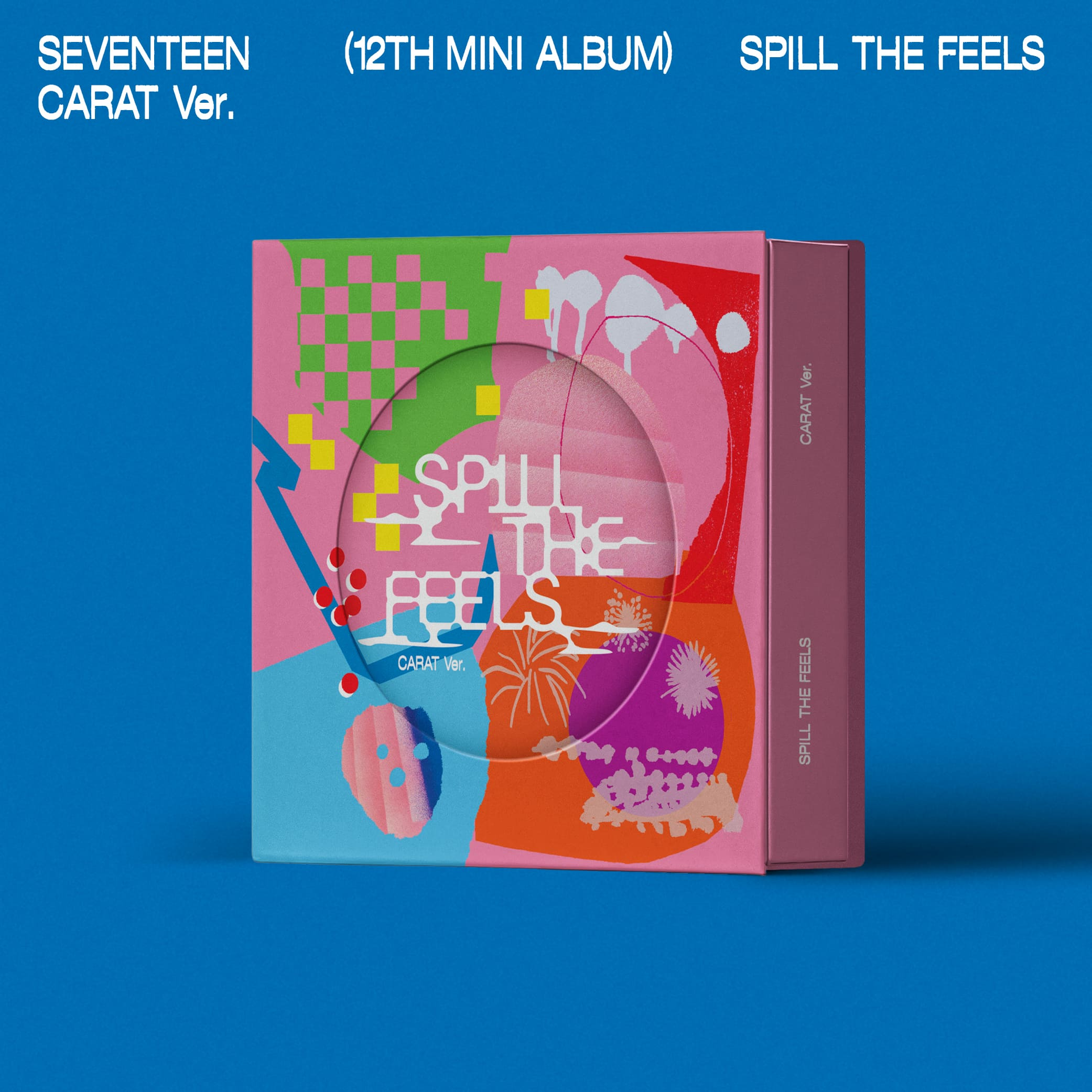 [SEVENTEEN] 12th Mini Album [SPILL THE FEELS] (CARAT VER)-SQ1987573