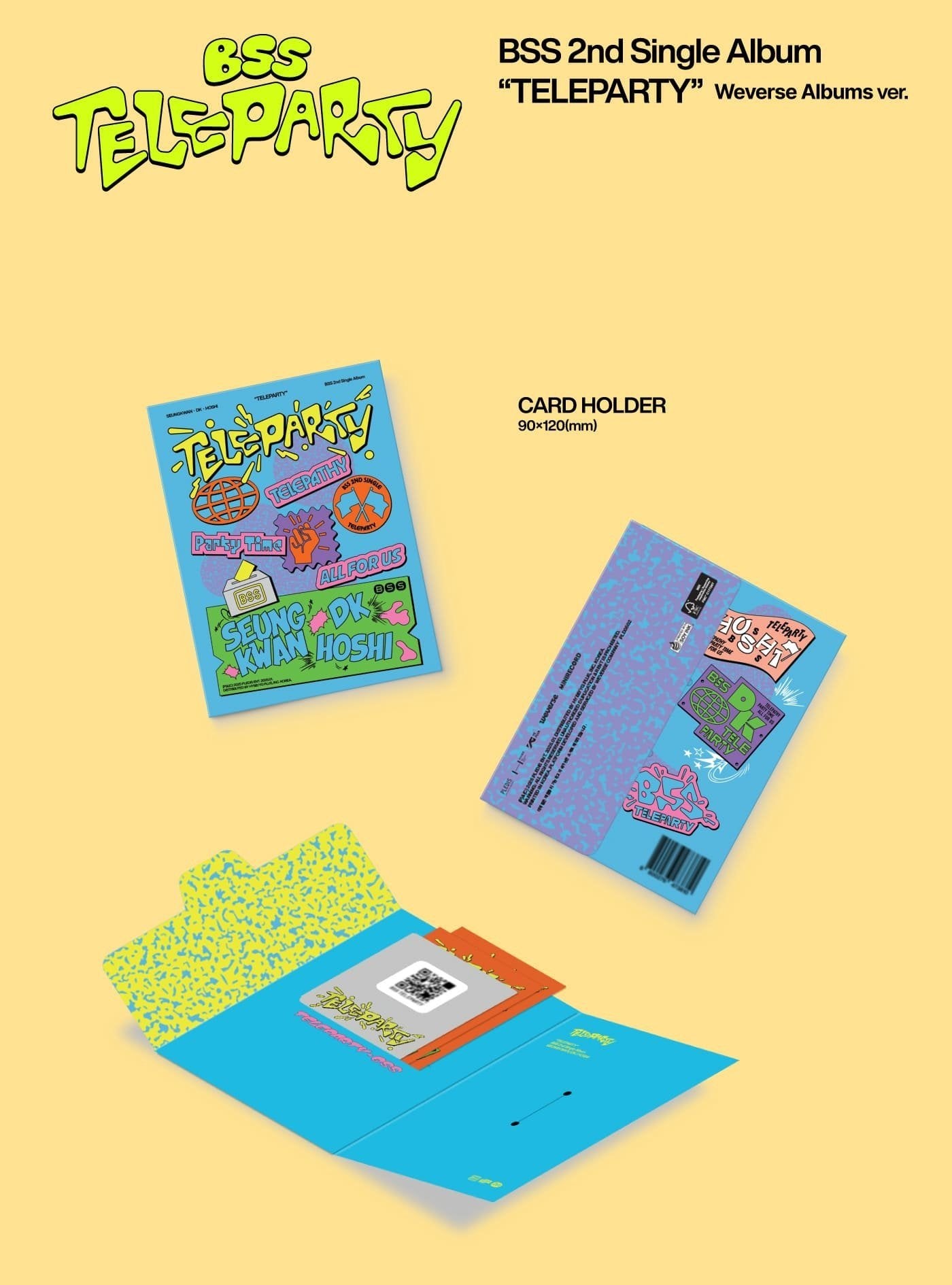 SEVENTEEN - BSS - 2nd Single Album [TELEPARTY] (Weverse Albums Ver.)-SQ8923778