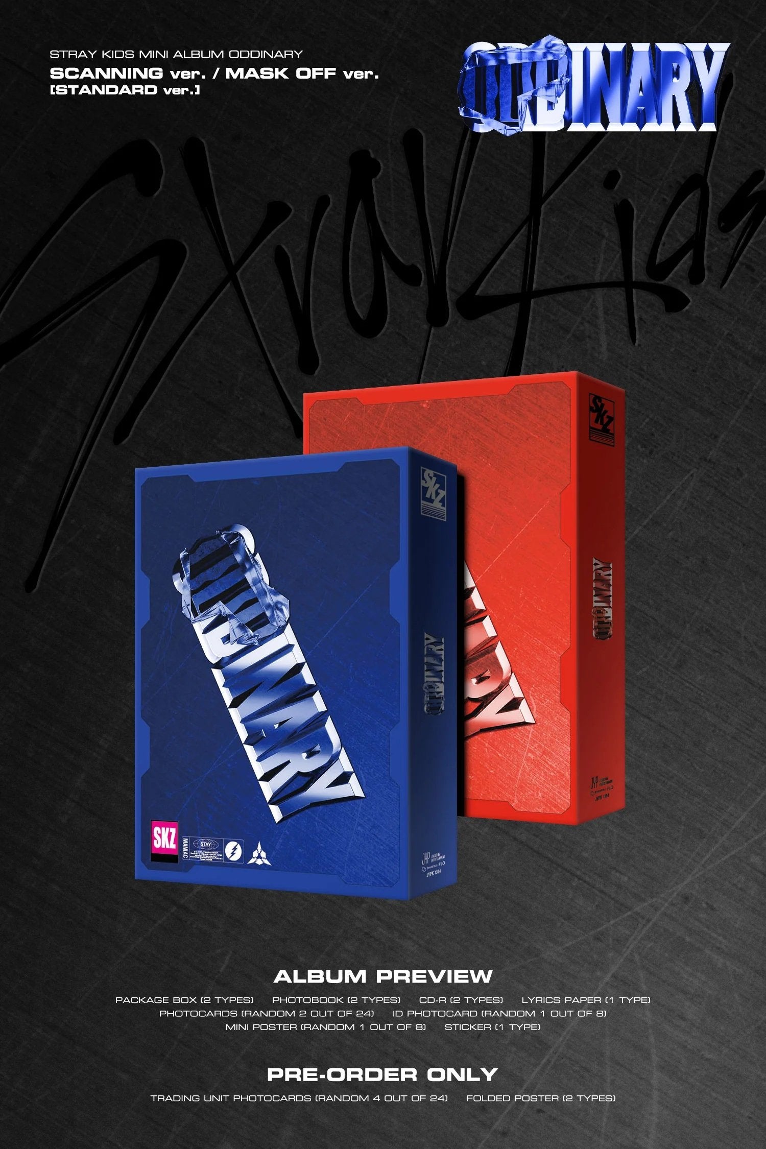 Stray Kids - ODDINARY (Standard Ver.)-SQ3322389