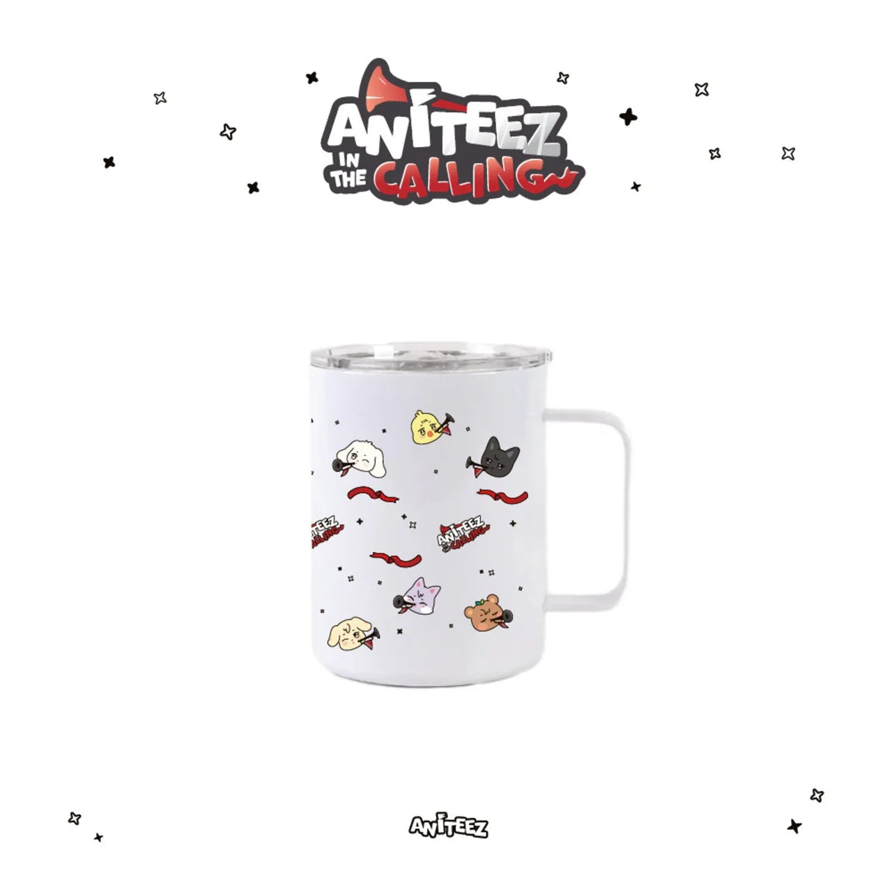 [ATEEZ x ANITEEZ in the CALLING] POP UP OFFICIAL MD - STAINLESS MUG