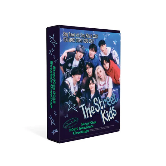 *JYP STORE GIFT* Stray Kids - THE STREET KIDS 2025 SEASON'S GREETINGS