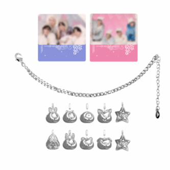 STRAY KIDS - SKZ 5'CLOCK 5TH FAN MEETING OFFICIAL MD CUSTOM BRACELET-SQ1862912