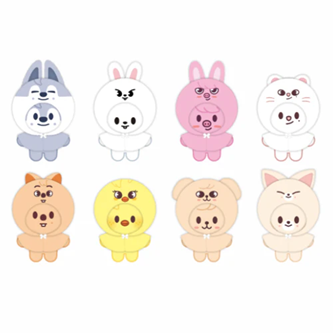 STRAY KIDS - SKZ 5'CLOCK 5TH FAN MEETING OFFICIAL MD SKZOO 10CM PLUSH OUTFIT-SQ7775700