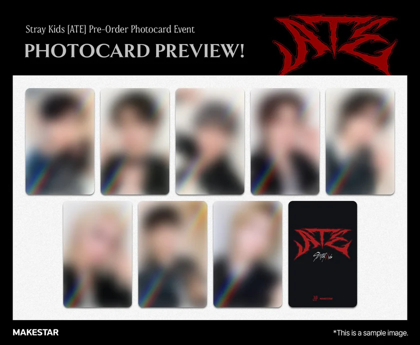 *MAKESTAR 1.0 BENEFIT* STRAY KIDS - ATE - (Chk Chk Ver / Boom Ver)-SQ1260439