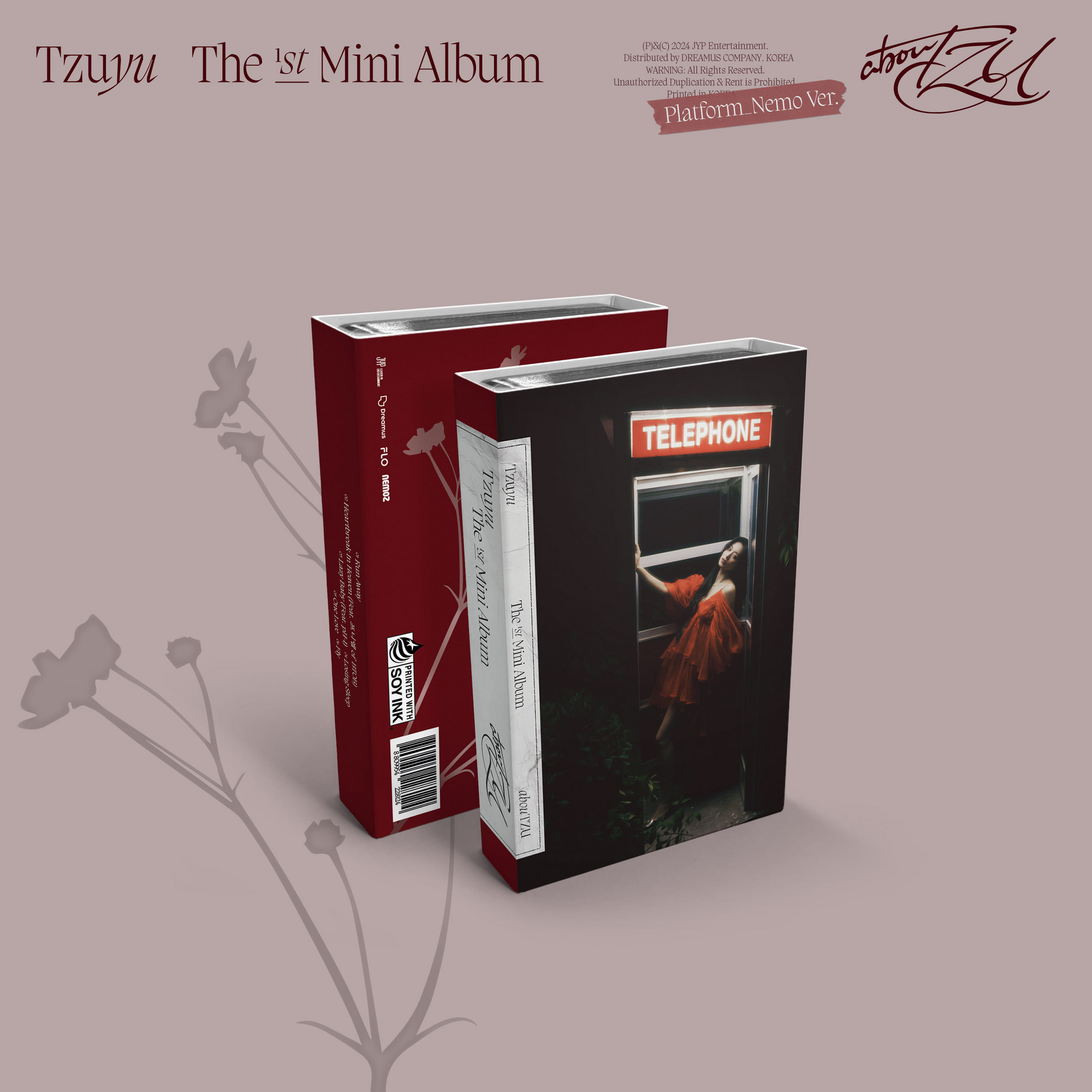 TZUYU (TWICE) - 1st Mini Album [abouTZU] (Platform_Nemo Ver.)