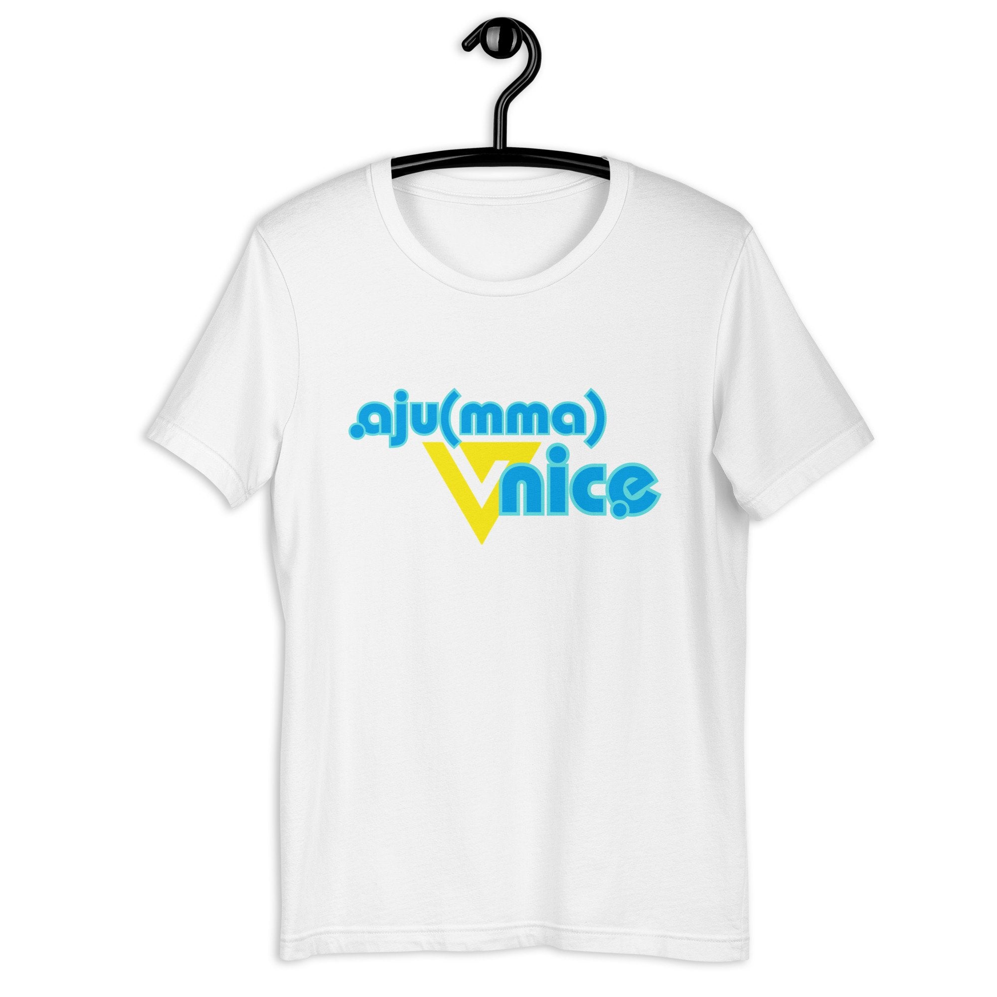 SVT inspired AJU(mma) NICE T-shirt-66FDE14FB53DD_White-5XL