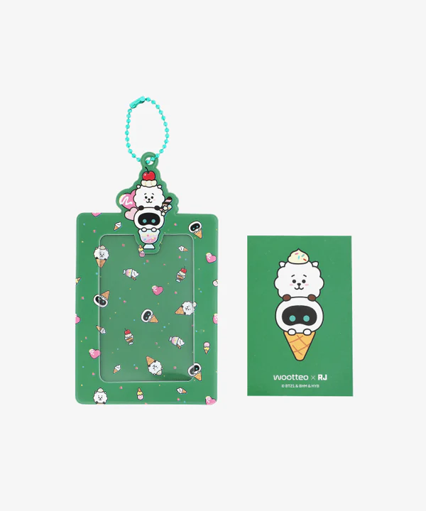 BTS - WOOTTEO X RJ COLLABORATION OFFICIAL MD PHOTO CARD FRAME