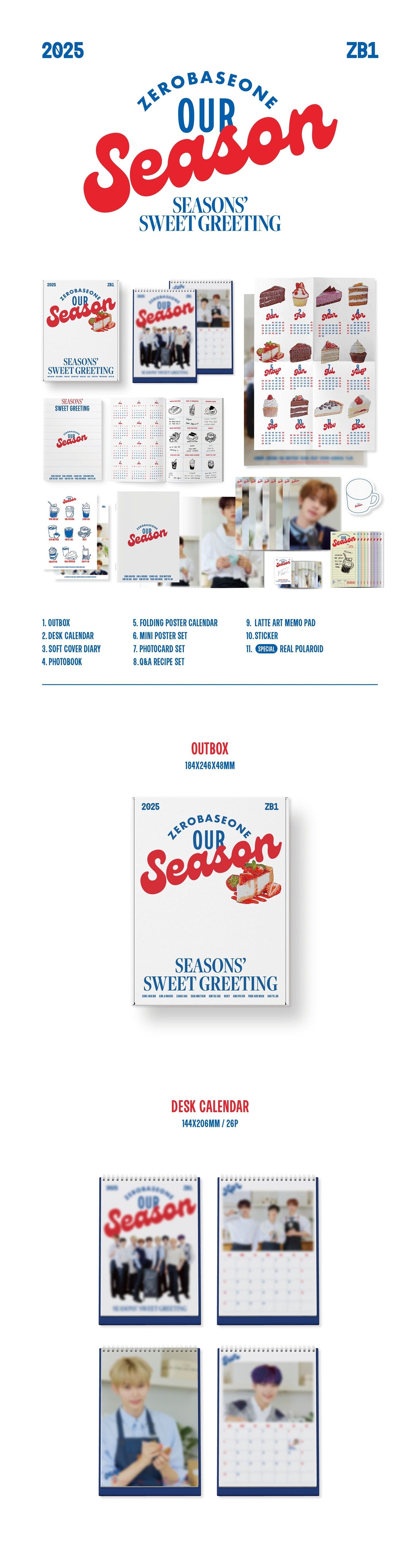 [ZEROBASEONE] 2025 Season's Greetings [OUR Season]